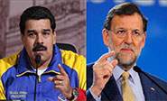 Nicol&aacute;s Maduro arremete contra Mariano Rajoy
