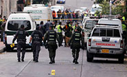Treinta heridos en un atentado terrorista en Bogot&aacute;