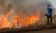 Evacuadas 6.000 personas a causa de un incendio en Chile