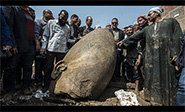 Recuperan la segunda mitad de la estatua de Rams&eacute;s II 