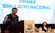 Ecuador realiza simulacro electoral previo a la elecci&oacute;n presidencial