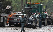 Un ataque suicida contra un convoy de la OTAN en Kabul