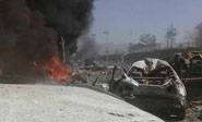 Un coche bomba estalla en el barrio diplom&aacute;tico en Kabul