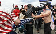 Enfrentamientos entre simpatizantes de Trump y manifestantes en California