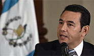 El presidente de Guatemala ser&aacute; investigado por presunta financiaci&oacute;n ilegal