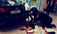Ataque con cuchillo en un centro comercial de Polonia