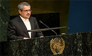 Ir&aacute;n exige ante la ONU desarme nuclear de todos los pa&iacute;ses