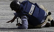 Cuatro periodistas y cinco militares rusos heridos en Siria