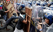 Crecen las protestan en Filipinas contra la visita de Trump