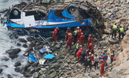 Comienza investigaci&oacute;n por accidente de autob&uacute;s que dej&oacute; m&aacute;s de 48 muertos