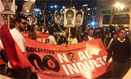 Cuarta movilizaci&oacute;n contra el indulto presidencial a Fujimori 