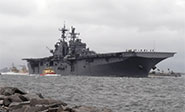 Un portaaviones de EEUU atraca en el puerto de Haifa