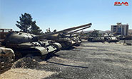 Ej&eacute;rcito sirio recupera tanques de guerra robados por terroristas