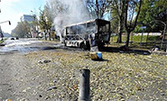 Una explosi&oacute;n de autob&uacute;s en Donbass deja un muerto y dos heridos