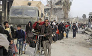 Habitantes de Ghouta Oriental vuelven a sus casas