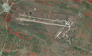 Ataque con misiles contra un aer&oacute;dromo militar en el centro de Siria