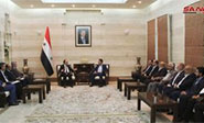 Ministro de Industria liban&eacute;s mantiene conversaciones de alto nivel en Siria