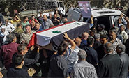 Funeral en masa a las v&iacute;ctimas de los terroristas de Daesh