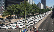 La huelga de taxistas paraliza grandes ciudades de Espa&ntilde;a