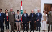 Presidente liban&eacute;s insta a apoyar el proceso de restablecimiento de seguridad en Siria