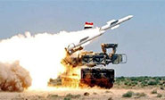 Defensa antia&eacute;rea siria derriba dron israel&iacute; al oeste de Damasco