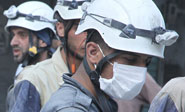 Jordania: 300 Cascos Blancos abandonan el reino a Occidente