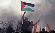 Tropas israel&iacute;es reprimen protestas palestinas con humo y fuego