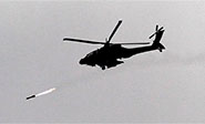 Helic&oacute;ptero israel&iacute; realiza ataque nocturno contra Gaza