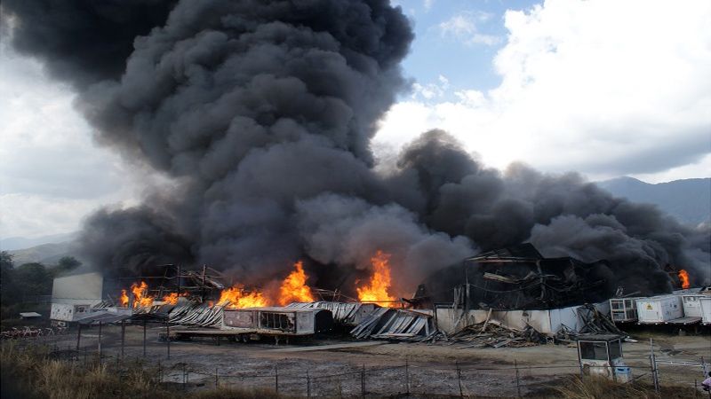 El incendio a galpones donde guardaba material hospitalario fue provocado