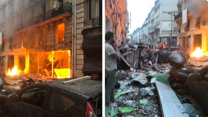 Se registra una explosi&oacute;n en el centro de Par&iacute;s