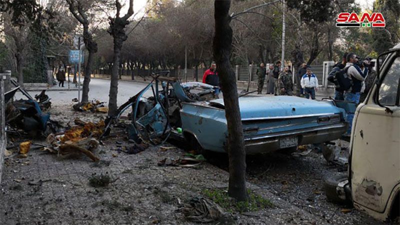Atentado terrorista en un barrio de Damasco, la capital siria