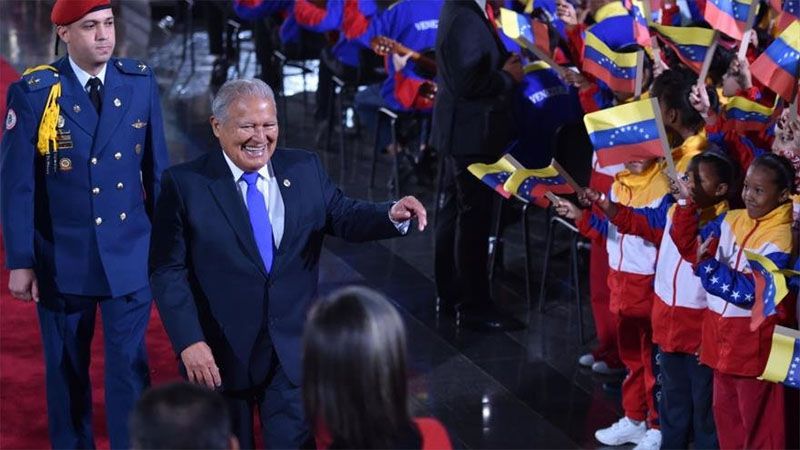 El Salvador reitera su total respaldo al Gobierno leg&iacute;timo de Maduro
