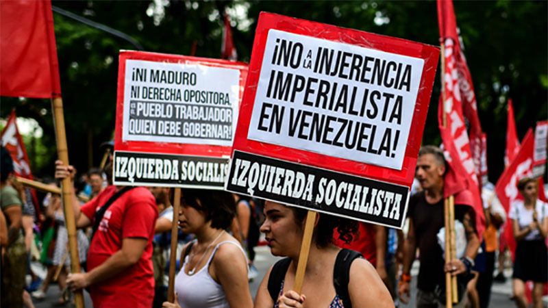 Argentinos rechazan la injerencia de EEUU en Venezuela y reclaman unidad en Am&eacute;rica Latina