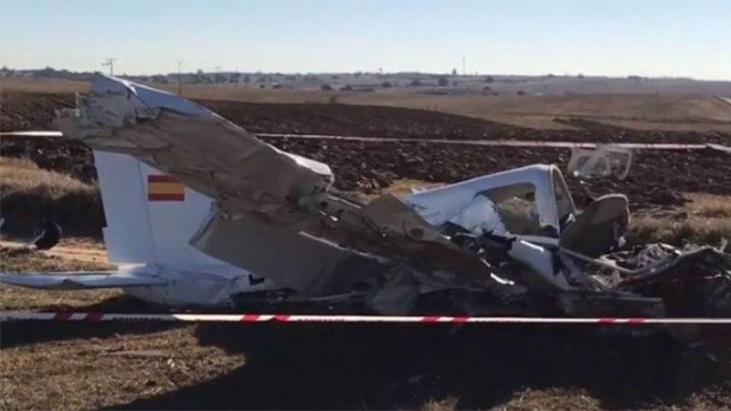 Dos fallecidos en un accidente de avioneta en Madrid, la capital de Espa&ntilde;a