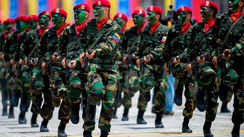 Fuerza armada venezolana prosigue desarrollo de ejercicios militares