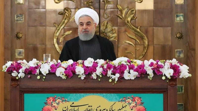 La tensi&oacute;n entre Teher&aacute;n y Washington est&aacute; al m&aacute;ximo, dice Rohani, y asegura la victoria de Ir&aacute;n frente a conspiraciones de EEUU