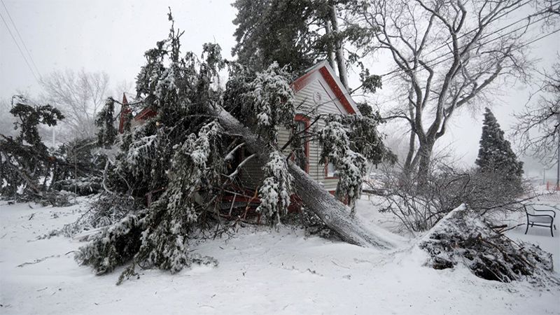 El cicl&oacute;n que azota a EEUU deja sin electricidad a m&aacute;s de 400.000 viviendas en Colorado