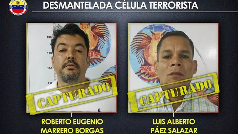 La c&eacute;lula terrorista detenida en Venezuela planeaba ataques selectivos