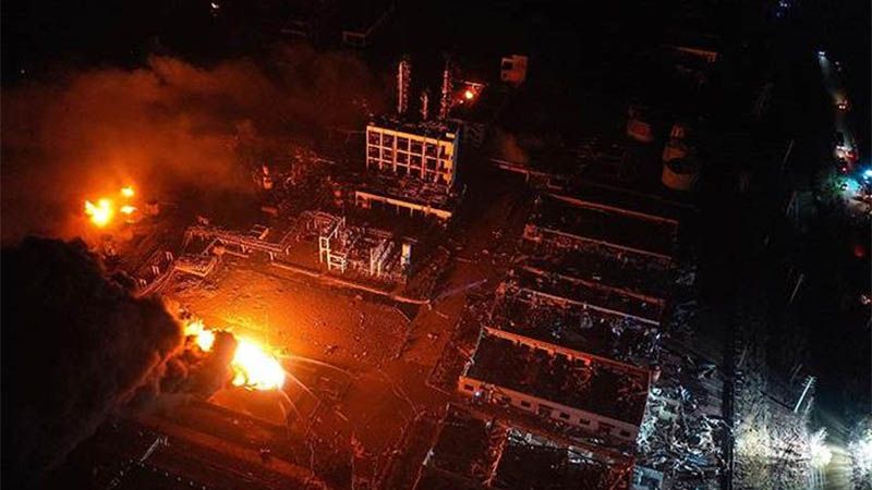 Ascienden a 44 los muertos por explosi&oacute;n en una planta qu&iacute;mica en China