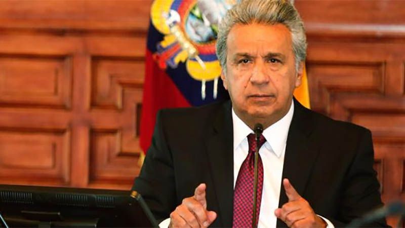 Moreno justifica retirar el asilo a Assange por su conducta irrespetuosa y agresiva en la Embajada