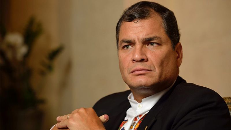 Correa tras la detenci&oacute;n de Assange: Moreno es el traidor m&aacute;s grande de la historia ecuatoriana