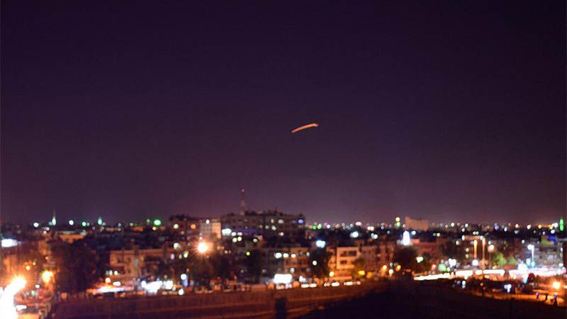 La defensa antia&eacute;rea siria responde a una agresi&oacute;n israel&iacute; y derriba a varios misiles