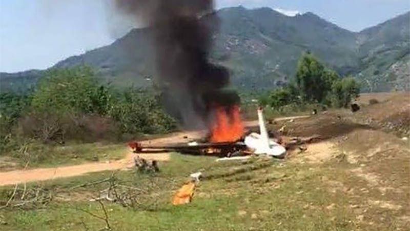 Dos pilotos mueren al estrellarse un Yak-52 de la Fuerza A&eacute;rea de Vietnam