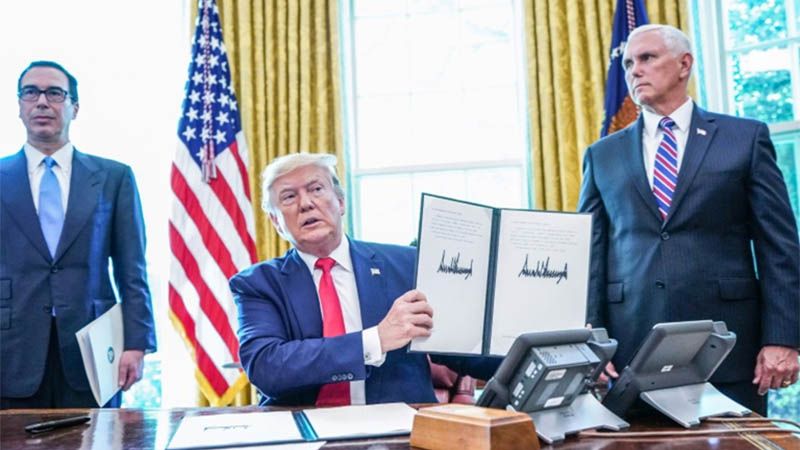 Trump impone sanciones &ldquo;contundentes&rdquo; al l&iacute;der supremo de Ir&aacute;n