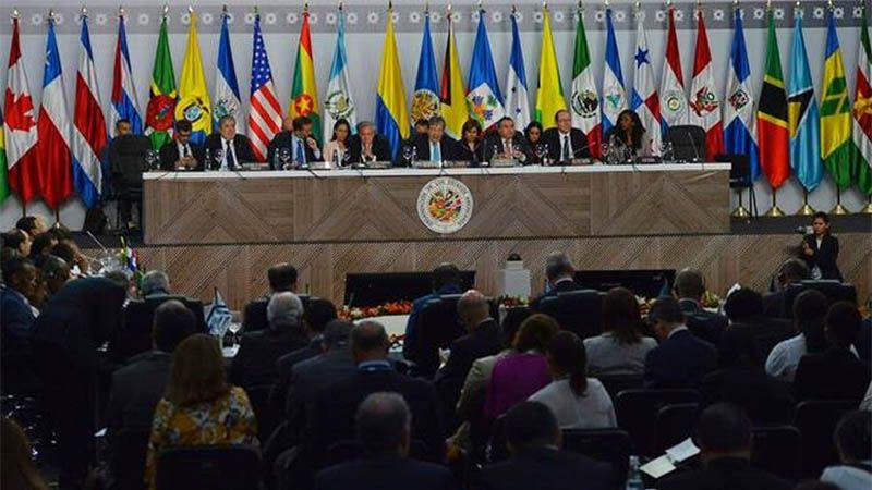 Uruguay se retira de la asamblea OEA por inclusi&oacute;n de representantes de Guaid&oacute;