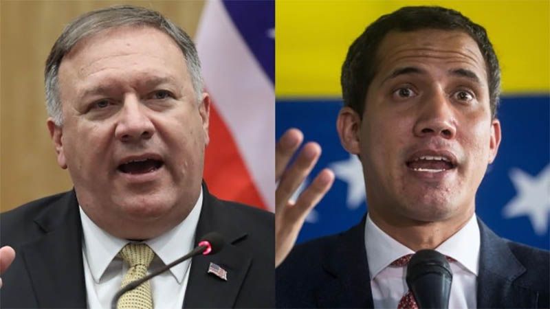 El golpista Juan Guaid&oacute; cuenta con el apoyo &ldquo;inquebrantable&rdquo; de Mike Pompeo