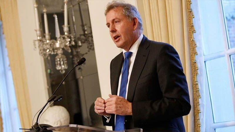 Dimite embajador brit&aacute;nico en EEUU en medio de tensi&oacute;n diplom&aacute;tica