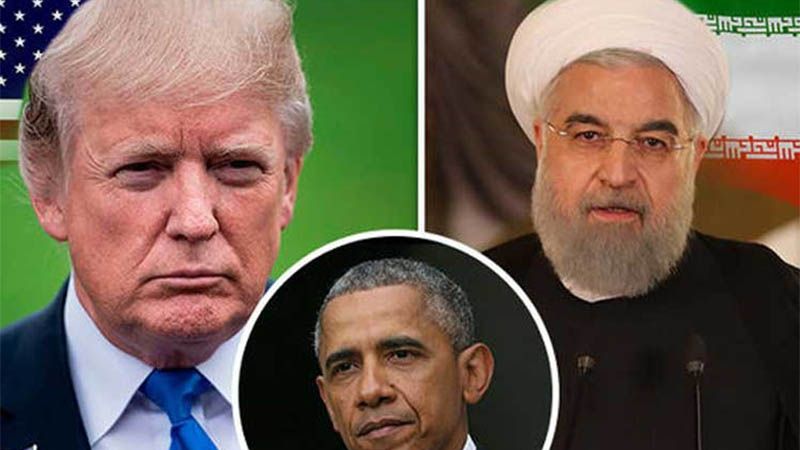 Trump abandon&oacute; el pacto nuclear con Ir&aacute;n &ldquo;solo para fastidiar a Obama&rdquo;