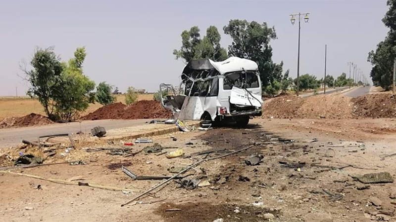 Mueren cinco militares sirios en ataque terrorista en el sur del pa&iacute;s