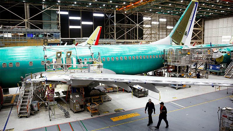 Boeing anuncia p&eacute;rdidas de 5.600 millones de d&oacute;lares por su avi&oacute;n 737 MAX